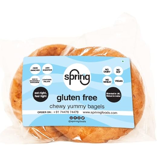 Sprinng Bagels Gluten Free - 150 gm 2 Pack