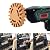 PEI 4PCS Decal Remover Eraser Wheel Tool Kit, 4inch Rubber Power Drill Attachment Car Adhesive, Pinstripe, Sticker, Vinyl Removal Tool Set with Drill Adapter for Cars, RV, Boats