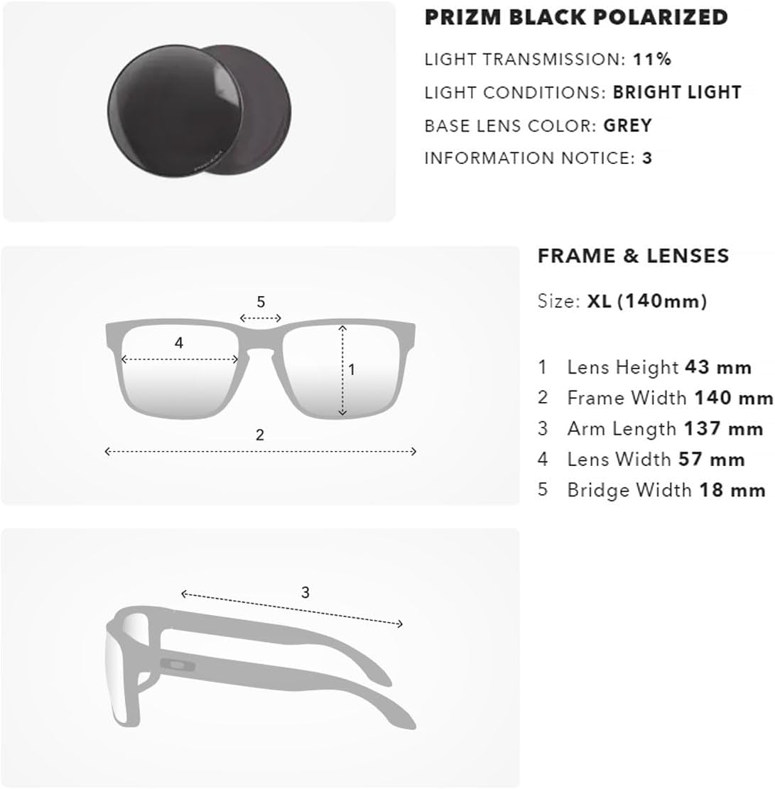 Oakley Men's Oo9102 Holbrook Polarized Square Sunglasses - Image 7