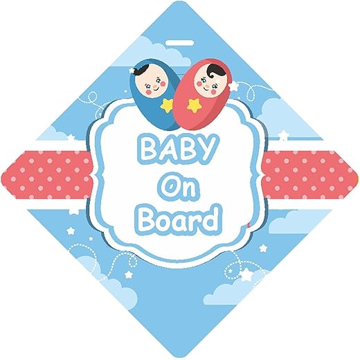 Baby on Board Vinyl Sticker 3in
