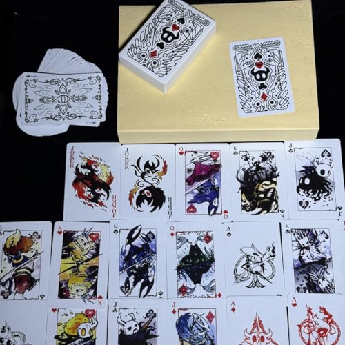 Baraja de Cartas Hollow Knight Size Poker 54 piezas miniatura 4