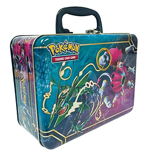 Pokemon TCG Collector Chest Lunchbox Tin 2015 Featuring Rayquaza & Hoopa EX (Empty)