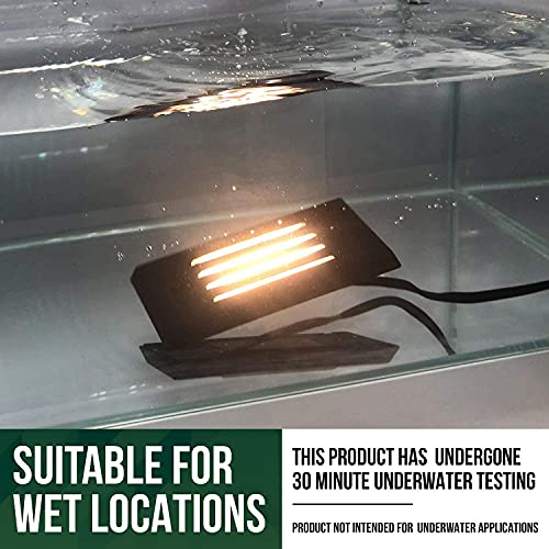 Gkoled 4Pcs Round Deck Lights With 4Pcs Step Lights #TOP5