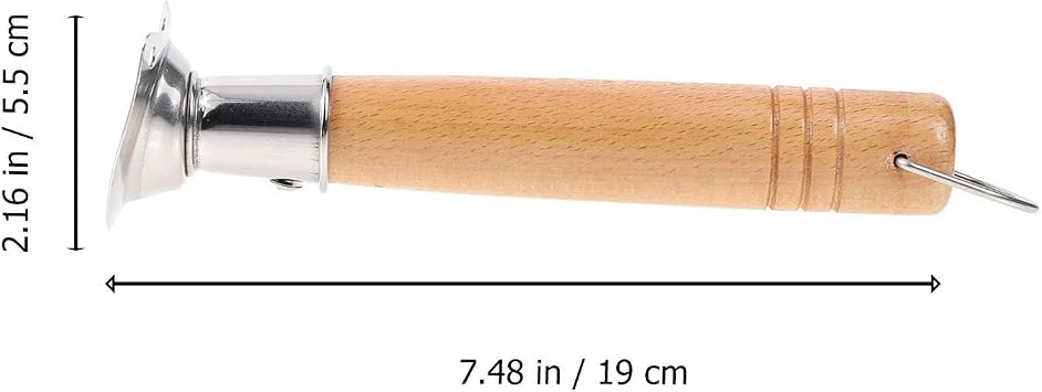 2pcs Milk Pot Wooden Grip Handle Replacement Accessory