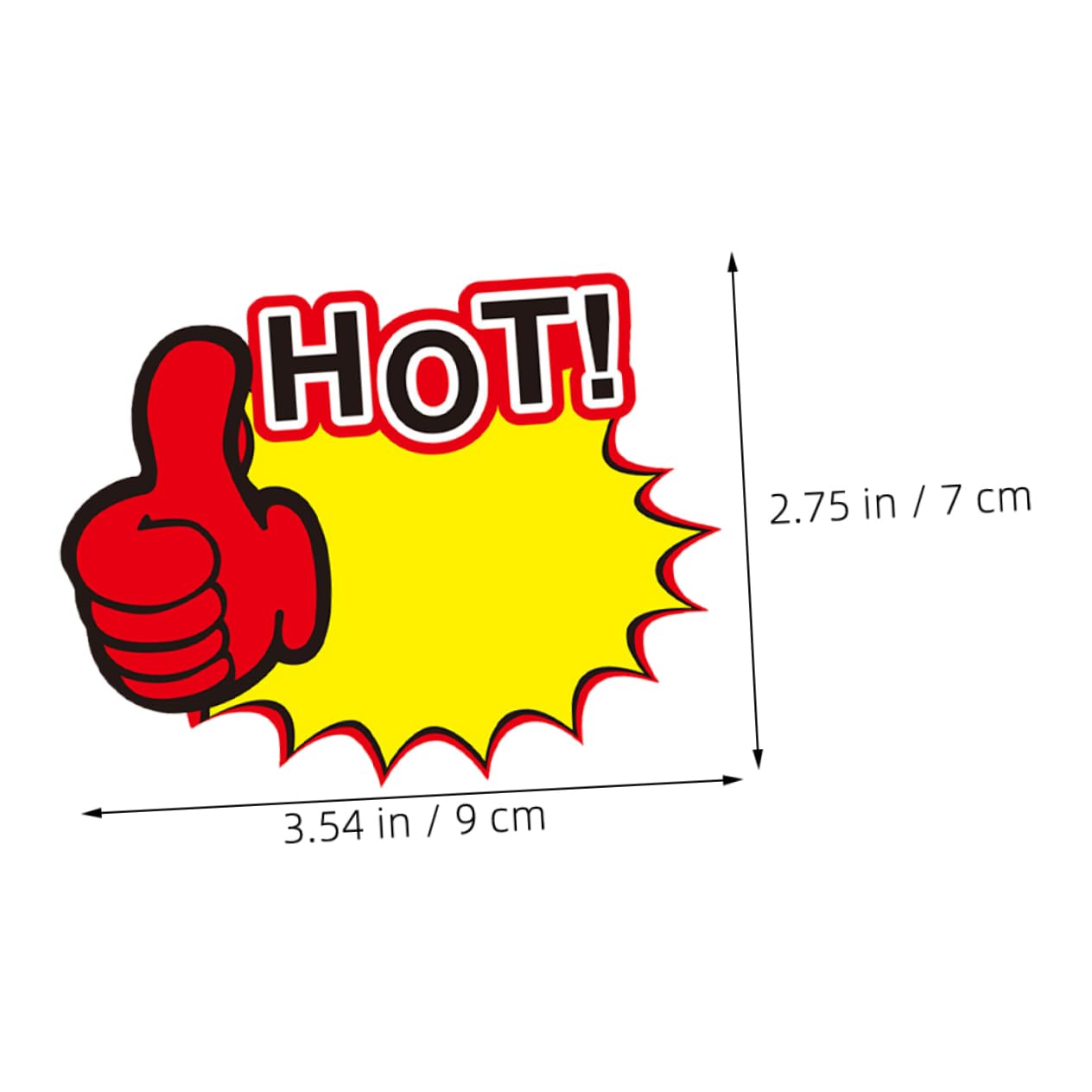 CIYODO 200pcs Sale Stickers for Retail Store Garage Sale Tags Signs Tags and for Display