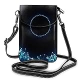 Matériau : notre élégant sac pour téléphone portable est fabriqué en cuir PU microfibre, doux et durable.