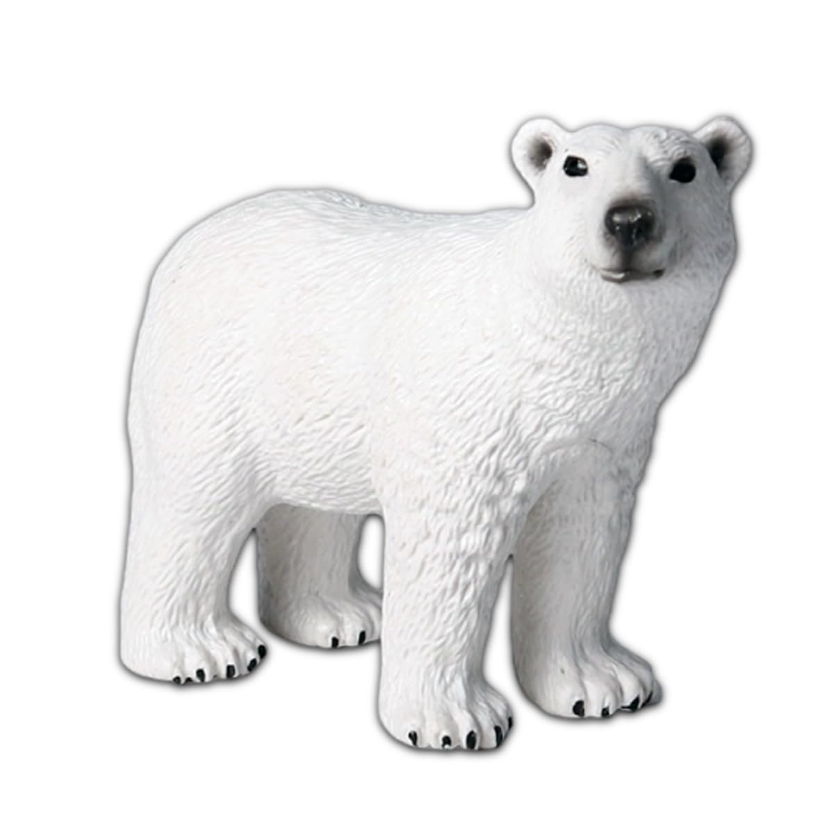 LGWJHCY Miniature Polar bear Figurines, Polar bear Cake Decoration,Kids Birthday Party Supplies Cake Decoration Cartoon Cake Toppers for Room Decoration, Creative Gifts