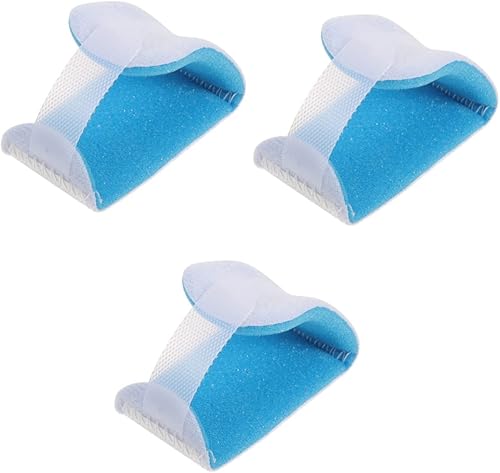 2pcs Identificación Esponja Pulsera Bebé Esponja Titular Azul