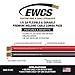 EWCS 1/0 Gauge Premium Extra Flexible Welding Cable 600 Volt Combo Pack - Black+Red 15 Feet of Each - Made in The USA