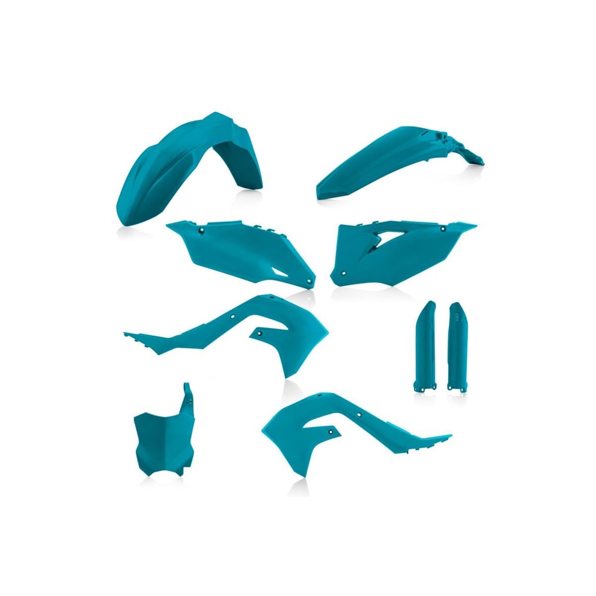 SKYBEAT 31ＫLF Acerbis K-Future Handguards Blue/White Kawasaki KX250F 2015