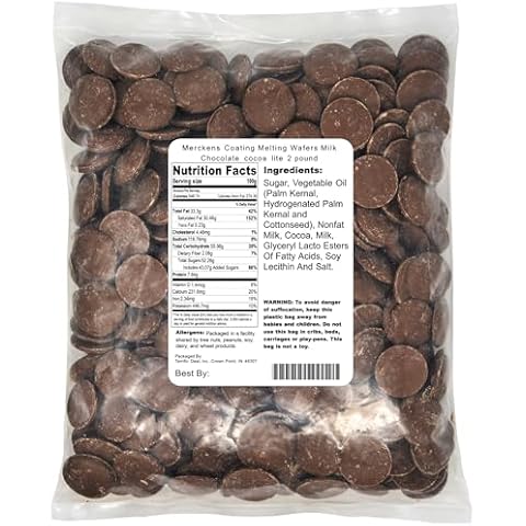 Merckens Milk Chocolate Melting Wafers Cover