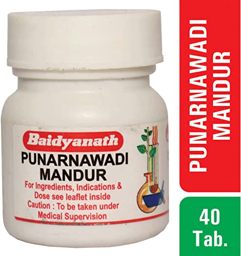 Baidyanath Punarnavadi Mandur - 40 Tablets (Pack of 2) - Image 2