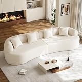 DAMAIFROM 131 inch Cloud Couch