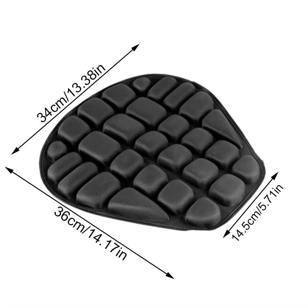 1 Cuscino Sedile Moto per BMW CE04 (2022+), Cuscino Aria Antiurto Coprisella Moto Traspirante Cuscino in Gel Ergonomico Sella Scooter