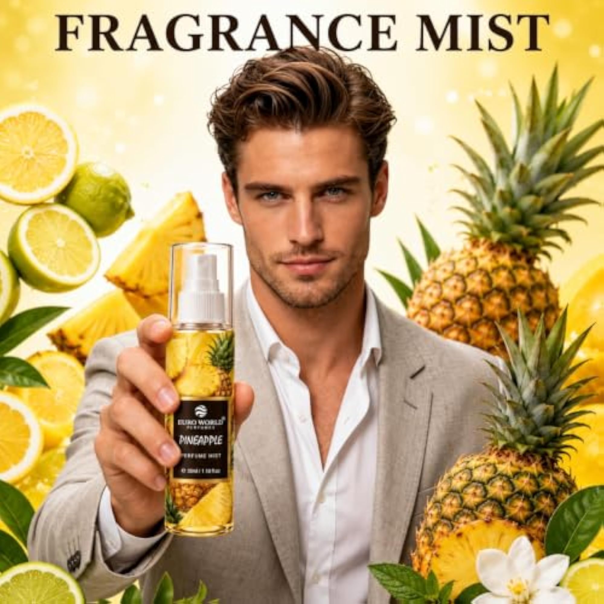 Pineapple Perfume Spray, Unisex 35ml