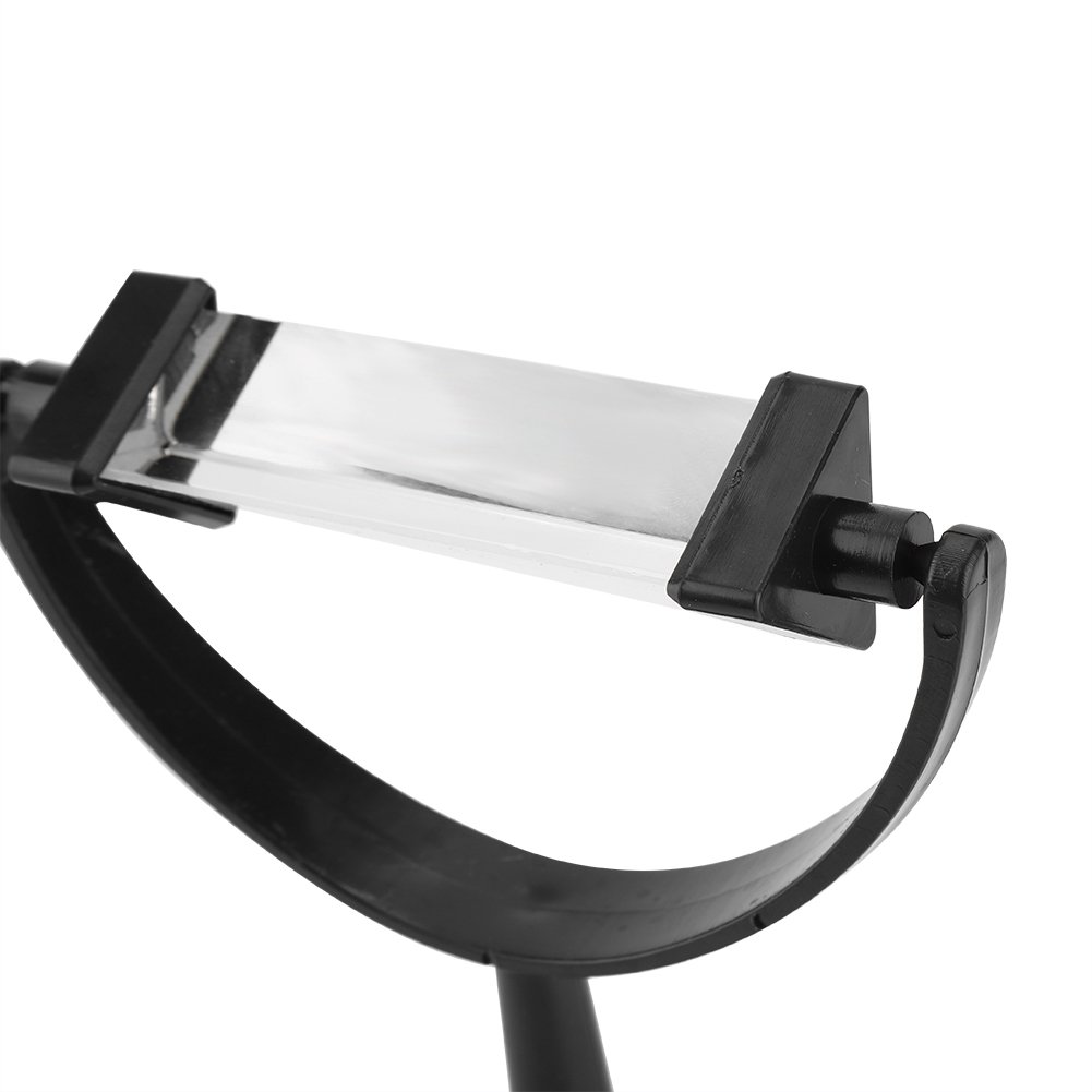 Triangular Prism, 2PCS Optical Glass Triangular Prism with Stand Optical Glass Prism 360 Rotation Clear Photo Photography for Teaching Physics Light Spectrum