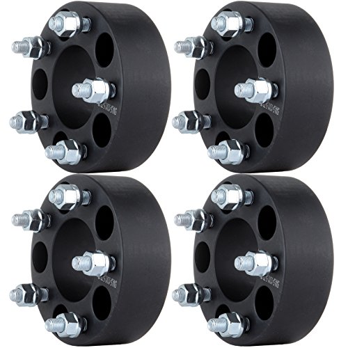 OCPTY 5x4.5 Wheel Spacers Adapters 2 inch Real Forged Spacers with 12x1.5 ThreadSize 73mm Hub Bore fits 2001-2003 for CL 4PCS
