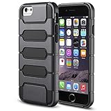 iPhone 6 case, INVELLOP iPhone 6/6S Case GRAY/BLACK Prime Series Dual Layer Case Premium Armor Hybrid Bumper Cover Case