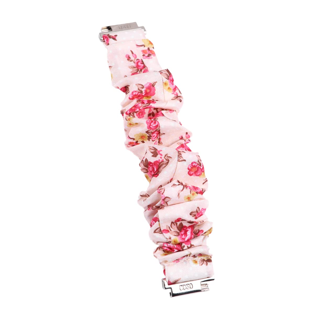 Correa de reloj scrunchie de leopardo para niñas con lazo para el pelo ajustable 8