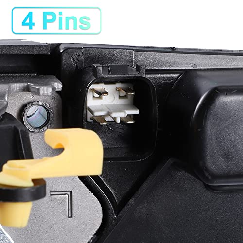 Image of X AUTOHAUX Front Left Driver Side Power Door Lock Actuator Motor for Jeep Liberty Sport Utility 2002 2003 2004 2005 931-686 55177043AC 55177043AD