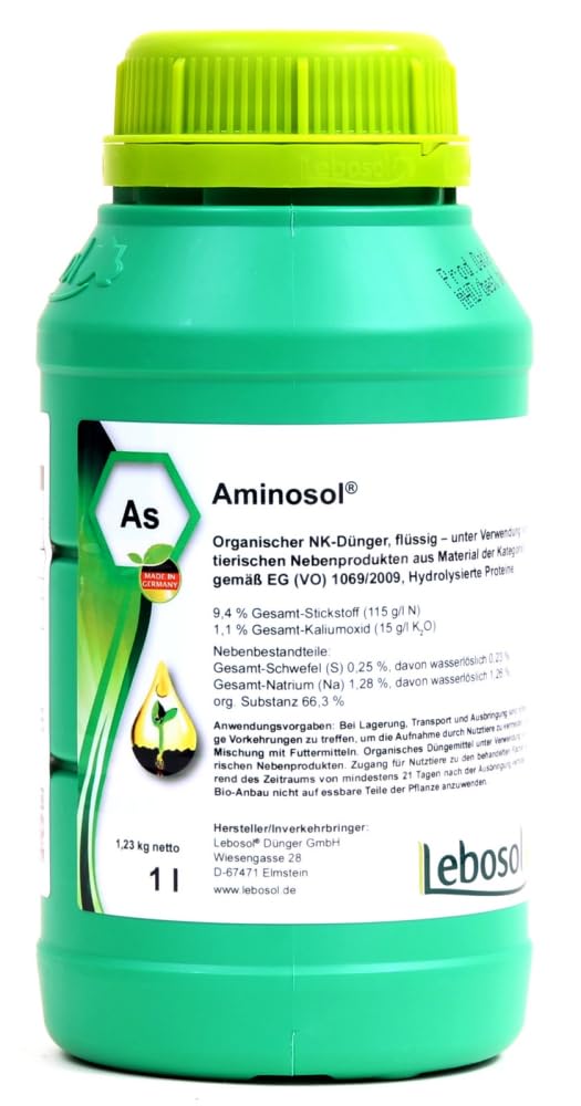 Aminosol Organischer Flüssigdünger für Pflanzen – Produktbeschreibung
