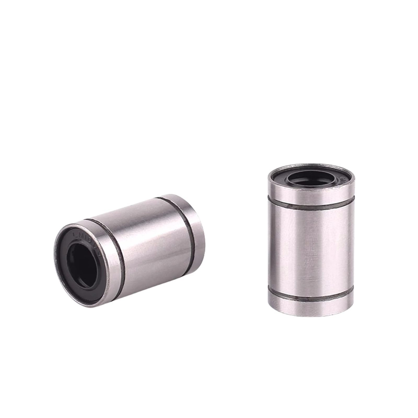 1-50 pezzi LM8UU 8 mm x 15 mm x 24 mm guida lineare asta lunga albero cuscinetto a sfere boccola in alluminio boccola parti CNC for stampante 3D(50PCS)