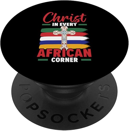 African Christian Afro American Black Pride Christianity PopSockets Standard PopGrip