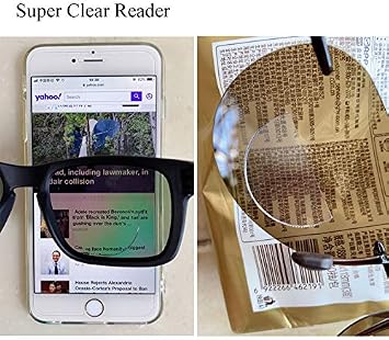 WENDA 5 Pack, +1.50 Great View Reusable Stick-On Bifocal Lenses Reader Magnifying Adhesive Reading Lens Sticker Sport Sunglass Safety Glasses Magnifier Add On Goggles (5 Pack, +1.5)