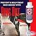 Ring Out - Control and Help Ringworm for Cats, Dogs, Sheep, Goats, Cattle, Horses, All Pets and Livestock Makes 32 oz. of Spray