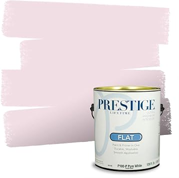 PRESTIGE Interior Paint and Primer in One, Crimson Silk, Flat, 1 Gallon