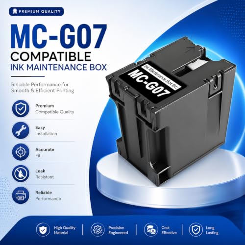Image of VERENA MC-G07 Maintenance Box Replacement for Canon G3390, G3880, G3881, G3890, G3891, G3480, G3481, G4891, G3780, G4780 Printers