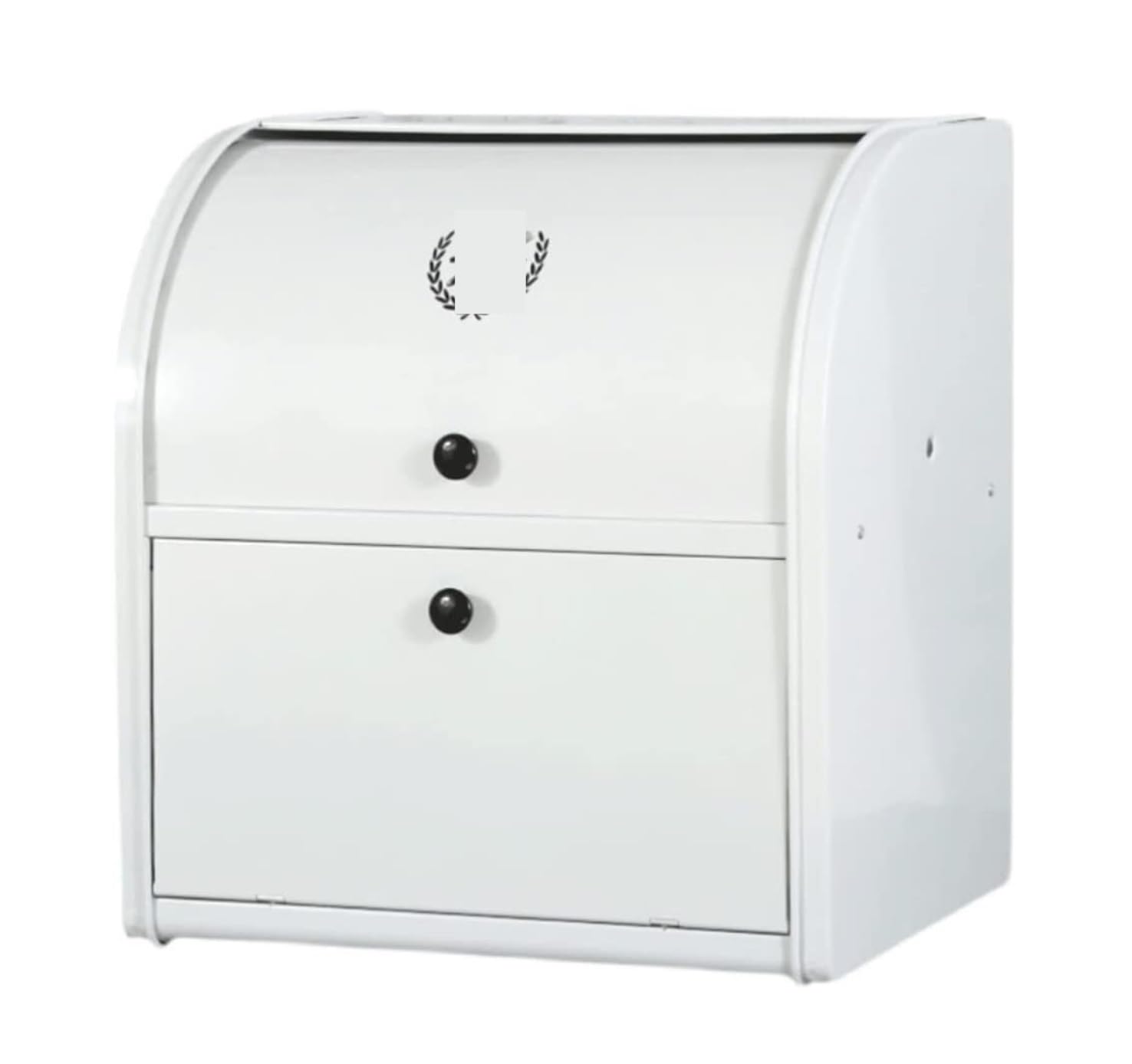 GOOPEEG Bread Bin, Pastries Metal Bread Box Double Layer Modern Bin Storage Container For Counter Storage Bin for Fresh Loaves
