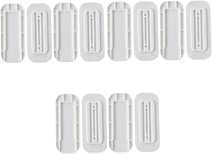 Hemobllo 6 Conjuntos De Fixador De Soquete Fixador De Tomada Tomada De Mesa Fixador De Tira De Energia Gancho Combinado De Montagem De Tira De Energia Para Roteador Fivela De Montagem