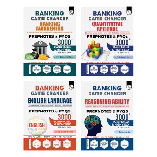 PW Banking Game Changer English Language, Banking Awareness, Reas...