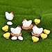 Danmu Mini Resin The Chickens and Eggs Set Miniature Plant Pots Bonsai Craft Micro Landscape DIY Decor