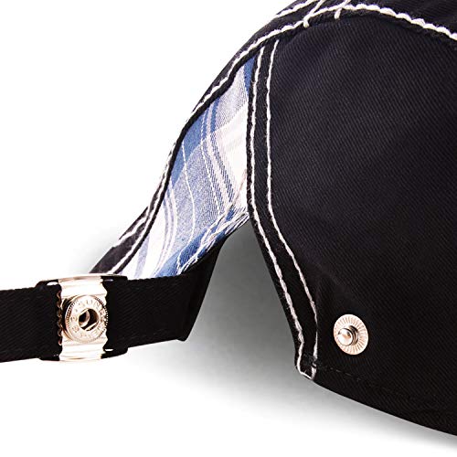 Image of M MOACC Men Beret Hat Cotton Adjustable Newsboy Hats Cabbie Gatsby Cap Driving Flat Caps