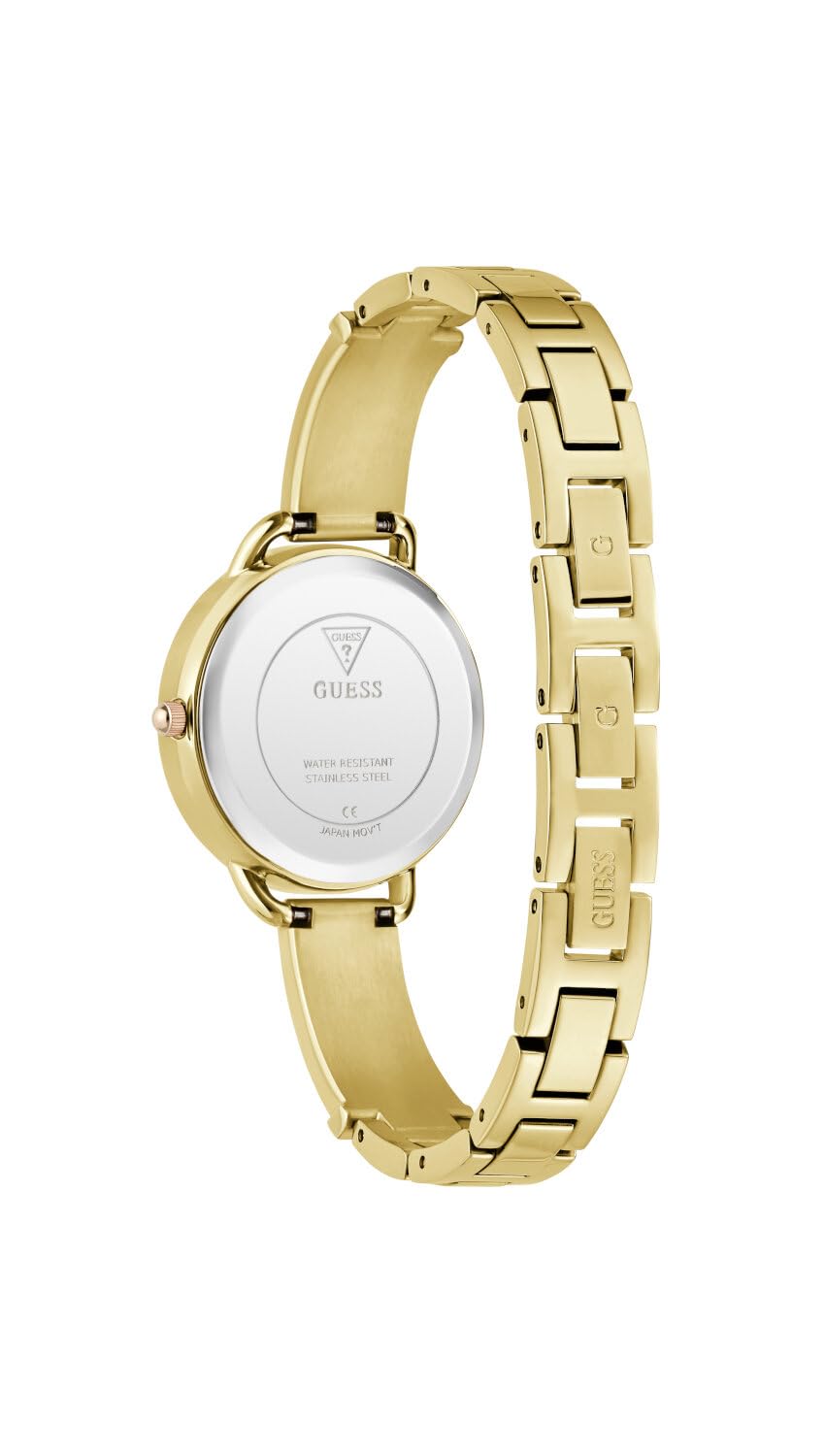 RELOJ GUESS - TRI BELLINI Cuarzo / 3 ATM Color esfera: Dorado Tamaño de la caja: 30,00
