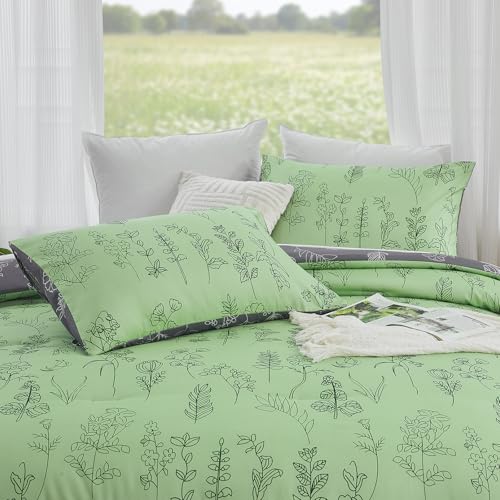 Couette lit simple anti-corvée Qucover parure réversible lavable sans housse - 5