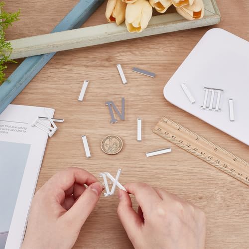 FINGERINSPIRE 12 Stück Römische Ziffern Aus Acryl Zum Selbermachen Einer Wanduhr 30mm Lange Römische Ziffern Verspiegelte Silberne Ziffern Striche Kunst Wanduhrteile Heimdekorationen Für Wohnzimmer