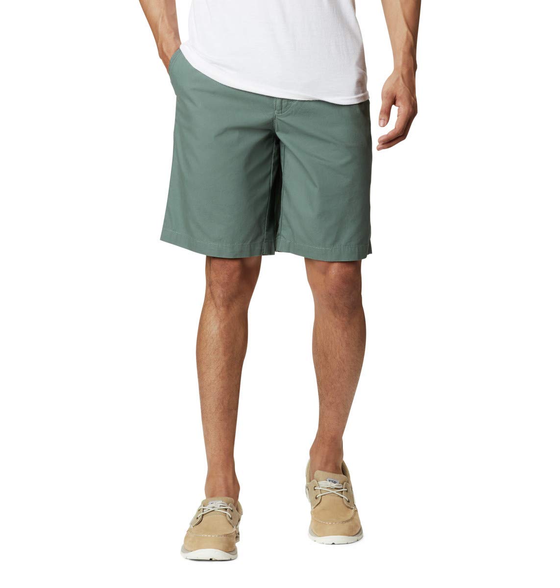 Columbia Pantalones Cortos Hombre - Triple Canyon - City Grey/Shark