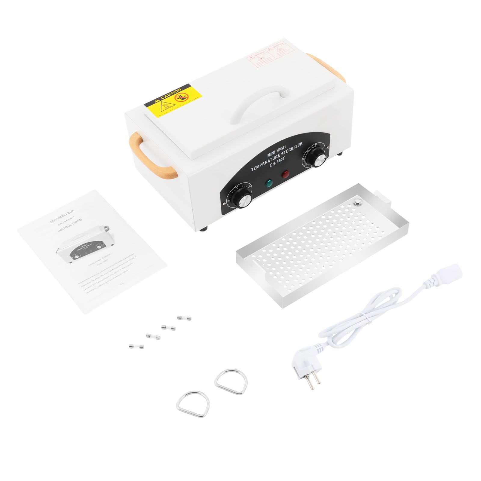 300 W sterylizator gorącego powietrza, sterylizator, dezynfekcja, urządzenie do sterylizacji laboratoryjnej/salonu/paznokci 220 V