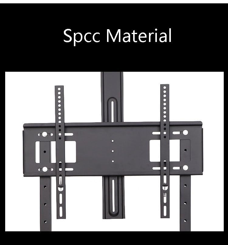 Soporte móvil universal para TV de 55-120 pulgadas con estante miniatura 3