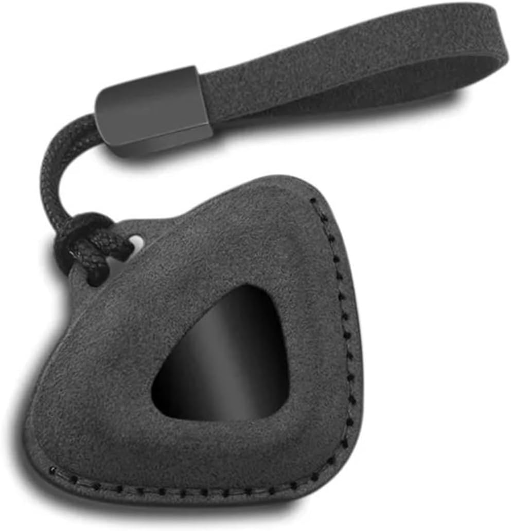 Car Key Cover Case Shell Smart Fob Holder Keychain Keyring Compatible for Lotus Eletre Emeya Evija Accessories(A Black)
