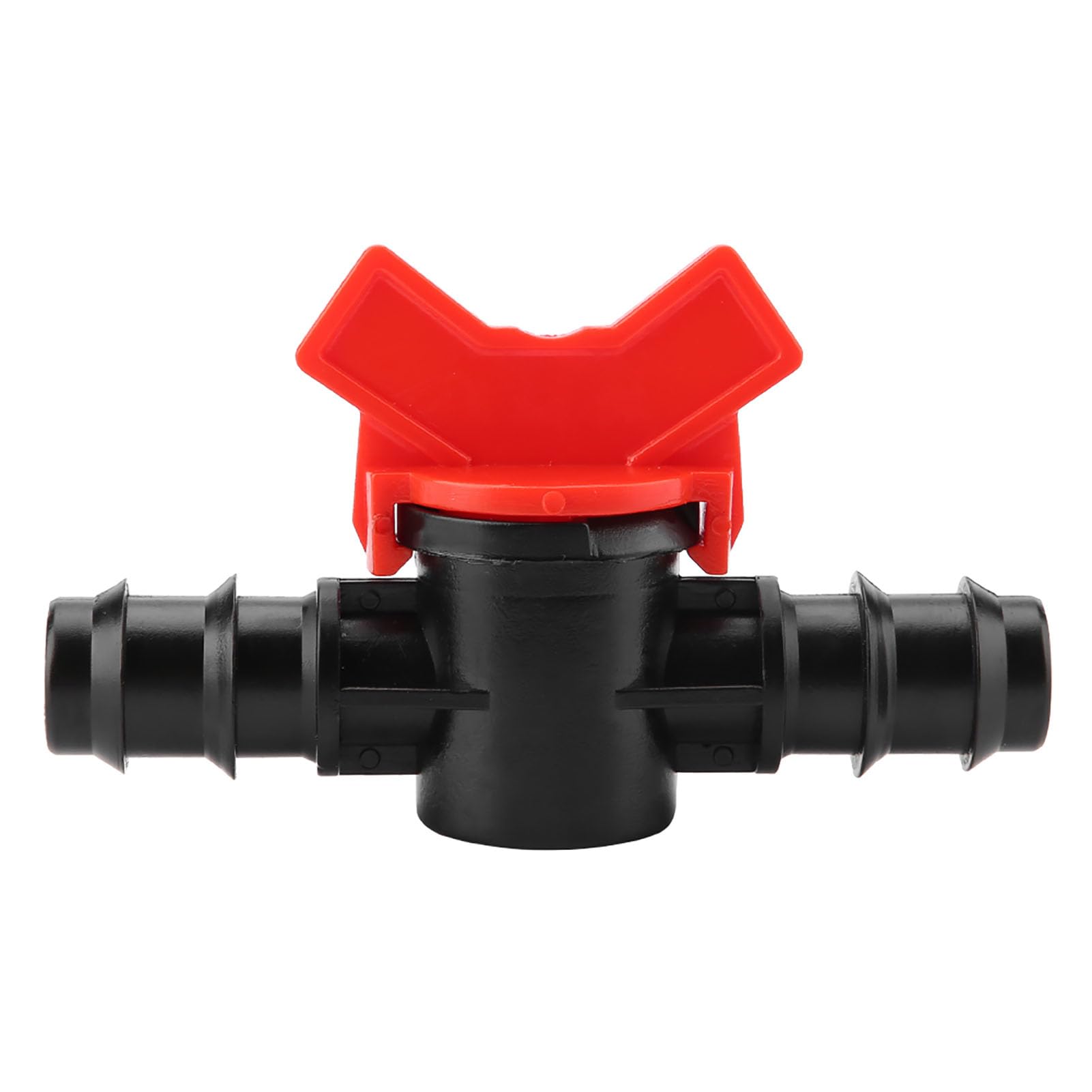 Chazcool Aquarium Water Changer Control Valve, Plastic Fish Tank Control Valve, Hose Tube Pipe Connector Aquarium Air Control Lever Valve 1/4 (6 points equal diameter regulating valve)