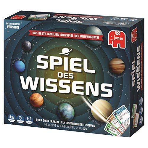Jumbo Spiele Jumbo 19498 Spiel des Wissens - das klassische Wissensspiel für die ganze Familie - Gesellschaftsspiel für 44233 Spieler ab 8 Jahren, 500 x x 500 – Bild 3