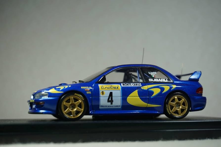 hpi／スバルインプレッサWRC'97モンテカルロ／新品 Amazon | 1/43 WRカー初優勝 リアッティ モンテ hpi SUBARU