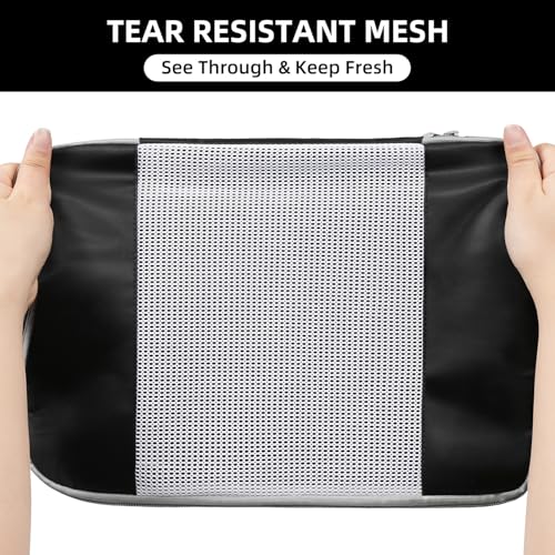 Image of BAGAIL 6 Set /8 Set /10 Set Packing Cubes Various Sizes Packing Organizer for Travel Accessories Luggage Carry On Suitcase