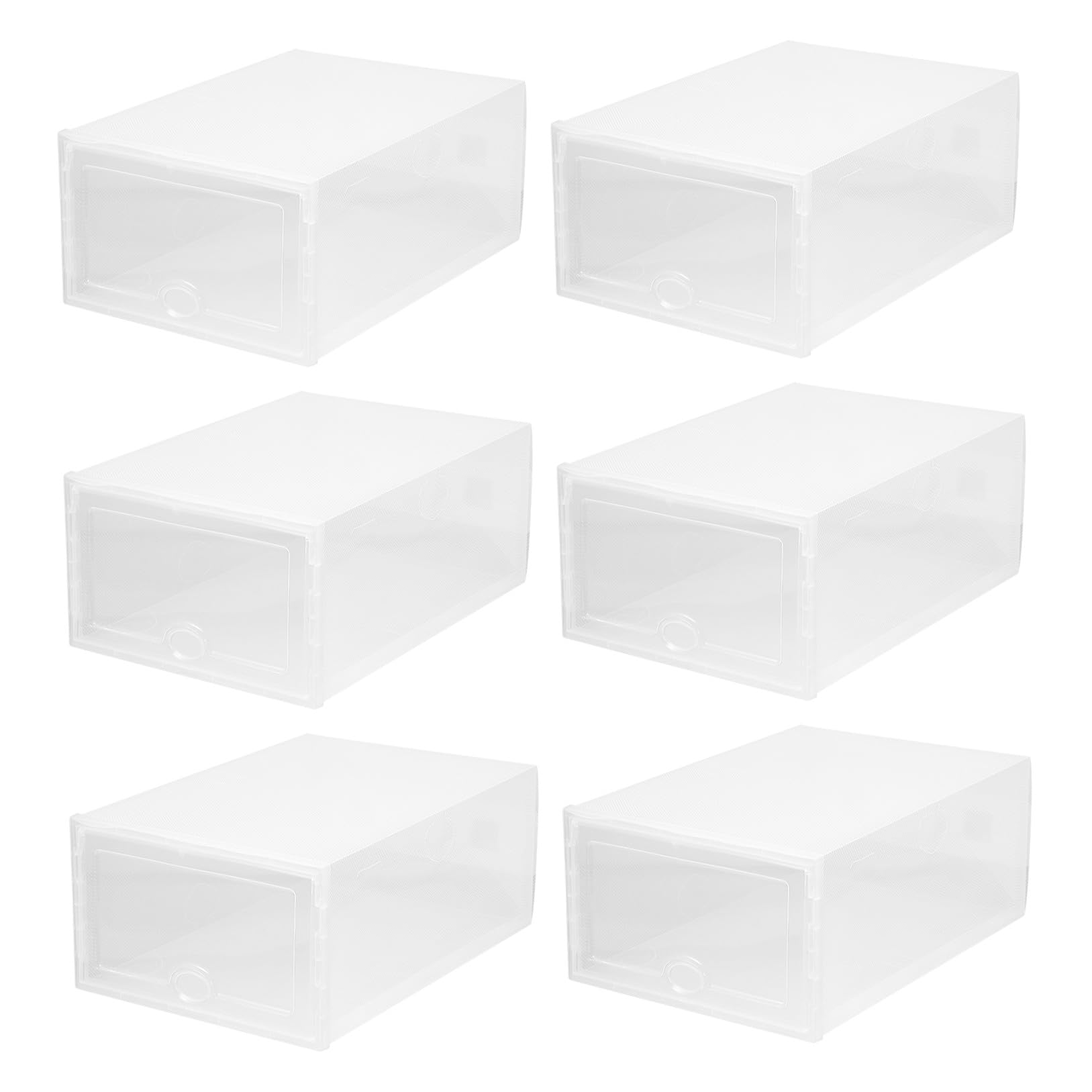 Boîtes de rangement à chaussures TOYANDONA : La solution transparente contre les placards encombrés
