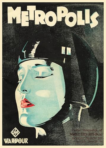 Poster Metropolis Fritz Lang superbe impression 70 x 100 cm finition premium