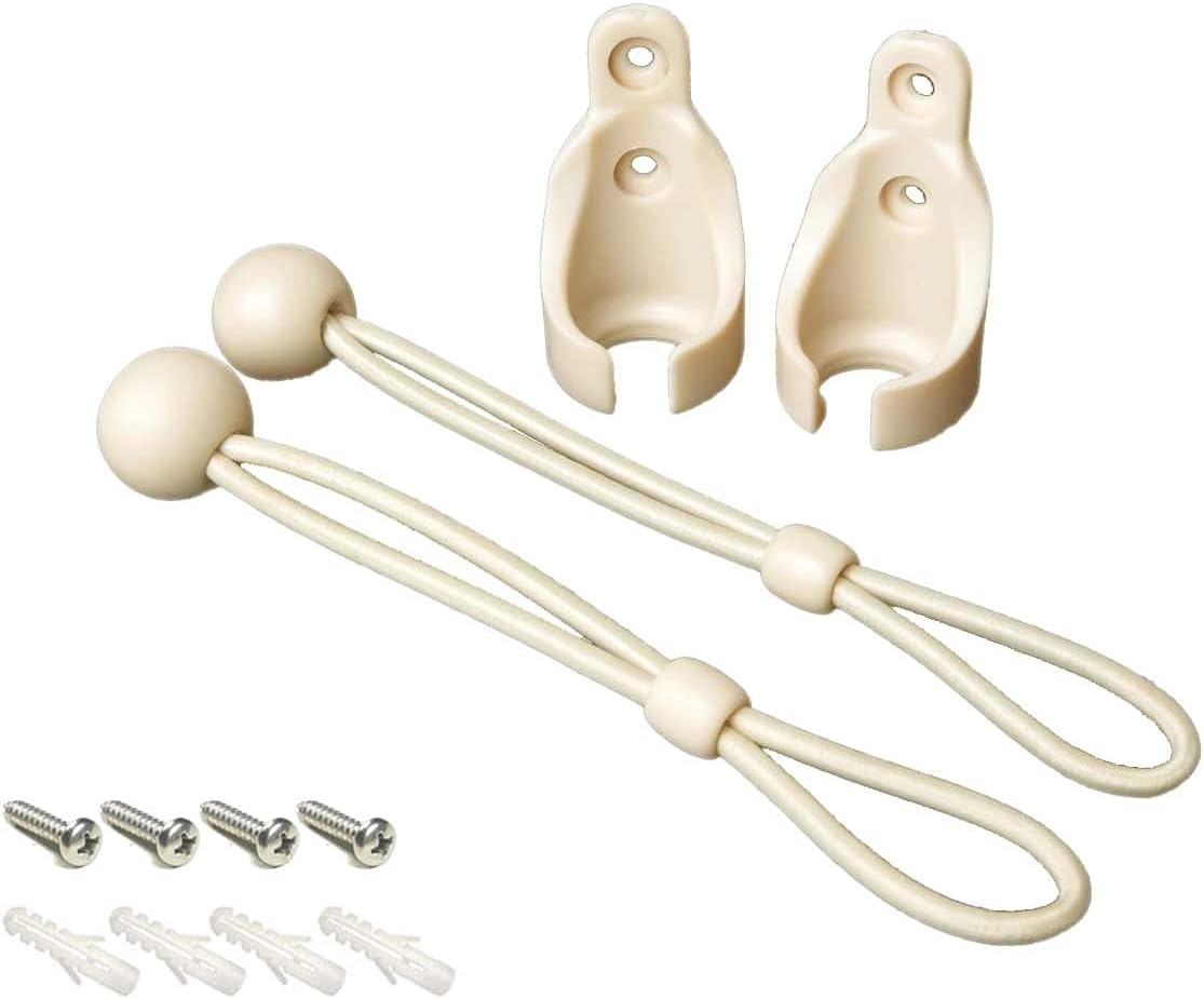 IVYSUN Replacement Shade Parts Bungee Tie Down Kit for